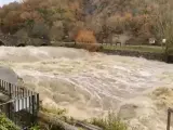 Inundación en Navarra.