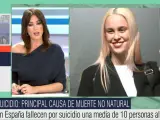 Patricia Pardo habla del suicidio en 'El programa de Ana Rosa'.