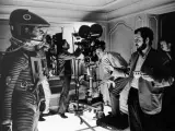 Stanley Kubrick durante el rodaje de '2001: una odisea del espacio'