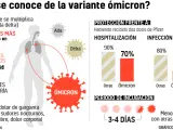 Lo que se sabe de la variante ómicron de coronavirus, a 17 de noviembre de 2021.