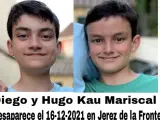 Diego y Hugo Kau Mariscal, los hermanos desaparecidos en Jerez de la Frontera.