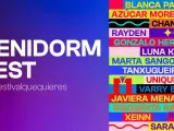 RTVE publica las 14 canciones que competirán en el Benidorm Fest