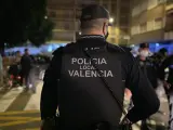 Agente de la Policía Local de Valencia, en una imagen de archivo.
