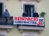 Los vecinos de 27 pisos de la Casa Orsola del Eixample n denunciaron la semana pasada que un fondo de inversión no les quiere renovar los alquileres.