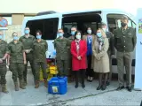Robles visita los EMV del Ministerio de Defensa