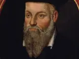 Retrato del experto en adivinación Nostradamus.
