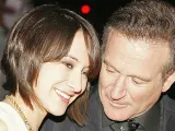 Robin Williams (dcha.) y su hija Zelda.