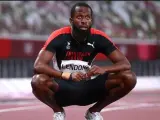 El atleta de Trinidad y Tobago Deon Lendore.