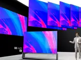 LG presentó la semana pasada su televisor con tecnología más puntera.