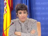 Teresa Rodríguez critica la "deslealtad" del PSOE ante el "bulo" sobre Garzón
