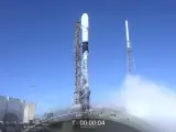 Despegue del cohete Falcon 9.