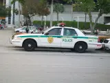 Imagen de un coche del Departamento de Policía de Miami-Dade.