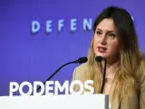 La secretaria de Vivienda de Podemos, Alejandra Jacinto.