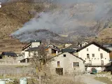 Incendio en Espot (Lleida).