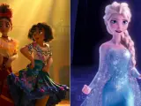 Fotogramas de 'Encanto' y 'Frozen'