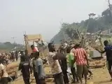 Explosión en Bogoso, Ghana.