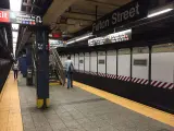 Estación de Metro de Fulton Street, en Nueva York.