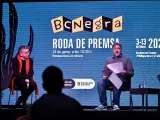 Rueda de prensa de la presentación del festival BCNegra 2022.