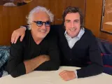 Flavio Briatore y Fernando Alonso