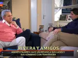 Fran Rivera charla con Andrés Pajares.