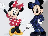 Minnie Mouse, con su nuevo traje pantalón .