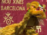 Celebración del Año Nuevo Chino en el Arc de Triomf de Barcelona