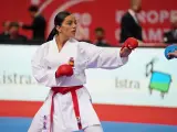 María Torres, campeona del mundo de karate kumite en +68 kg
