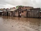 Los desperfectos ocasionados por la tormenta tropical Ana en Mozambique.