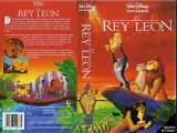 Carátula de 'El Rey León' en VHS.