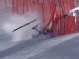 Accidente de Hemetsberger en el descenso masculino de Pekín 2022