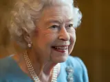 Isabel II tras una recepción en Sandringham para celebrar el inicio del jubileo. La reina ha cumplido 70 años en el trono de Inglaterra.