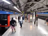 Estación de metro de Barcelona La Sagrera.
