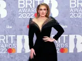 Adele, en los Brit Awards, en febrero de 2022.