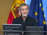 Joan-Ramon Laporte Roselló comparece en el Congreso de los Diputados el 7 de febrero de 2022.