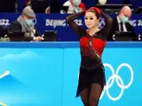 Kamila Valieva, en los Juegos Olímpicos de Invierno Pekín 2022.