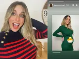 La periodista Anna Simon en dos imágenes de Instagram.