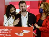 Luis Tudanca, candidato del PSOE a la Presidencia de Castilla y León.
