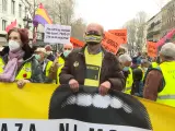 Cientos de personas se manifiestan en Madrid contra la ley mordaza