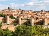 Vista panorámica de la histórica ciudad de Ávila