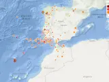 Terremoto de magnitud 5.1 en Maderia, Portugal, el 16 de febrero de 2022.