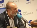 Ángel del Río, en los micrófonos de la Cadena Cope.
