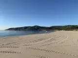 La playa de Getares, en la zona sur de Algeciras, marca el fin de la ruta.