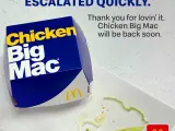 La Chicken Big Mac.