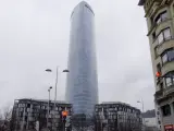 La Torre Iberdrola, emblema de Bilbao, cumple diez años