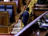 Pablo Casado abandona el pleno del Congreso de los Diputados