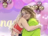 Edurne abraza a Toñi Moreno.