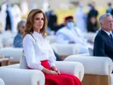 El rey Abdullah II y Rania de Jordania han recibido el premio Zayed a la Fraternidad Humana, en Abu Dabi.