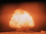 Imagen de una bomba nuclear.
