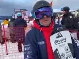 El snowboarder español Víctor González
