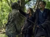 Negan y Maggie en 'The Walking Dead'